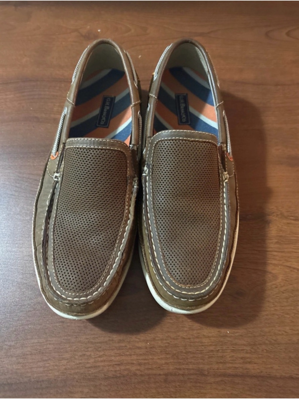Men's Brown Slip-On Suede Loafers